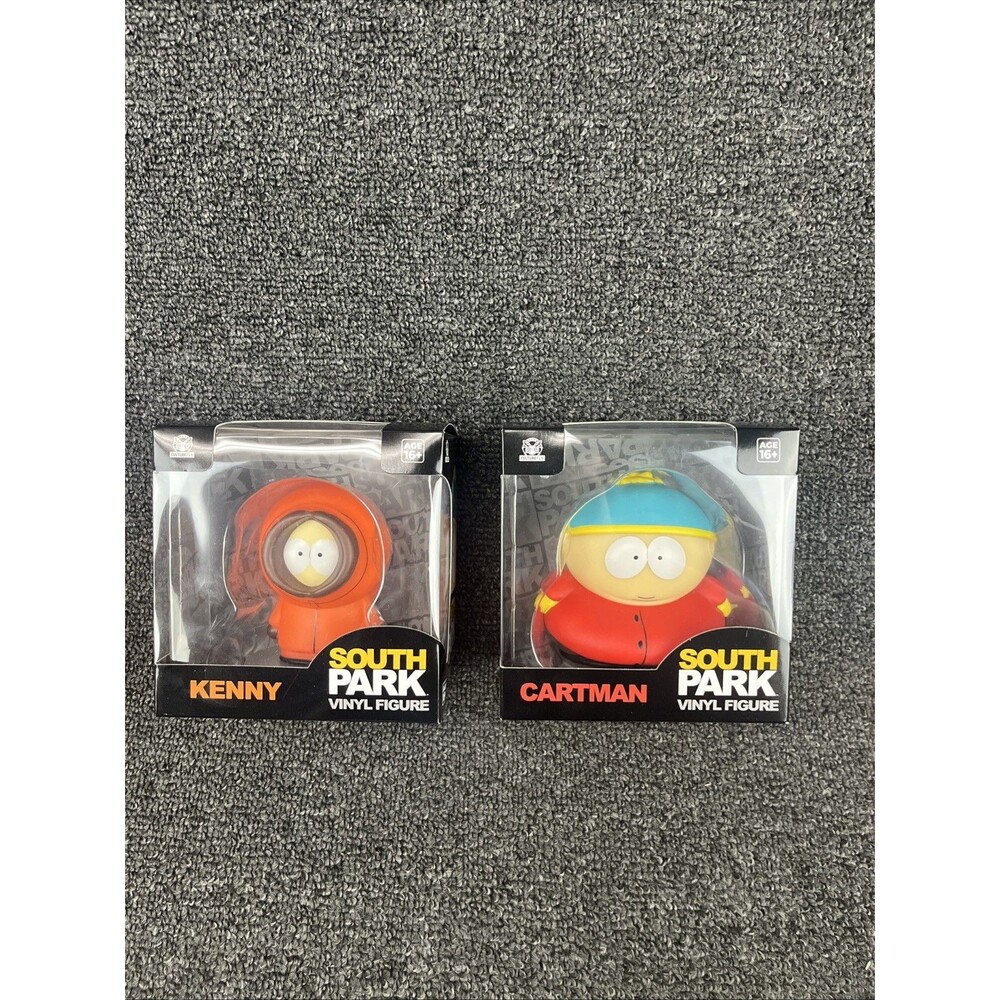 Lot Of 2 South Park Cartman Kenny 4 Inch Vinyl Figure by CultureFly